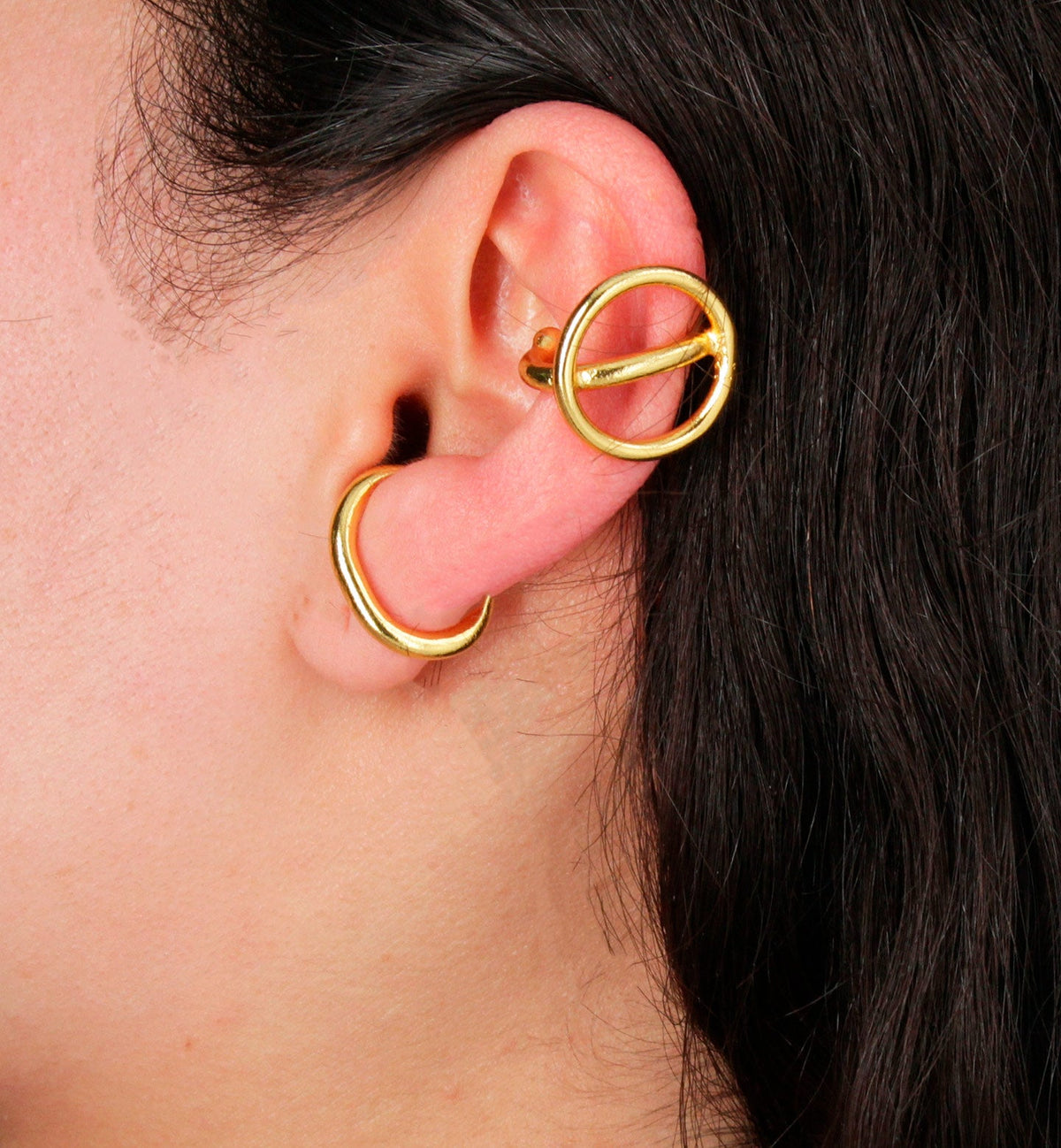 Ear cuff El Circulo de Oro