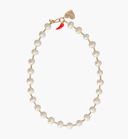 Collar de Perlas de Coral